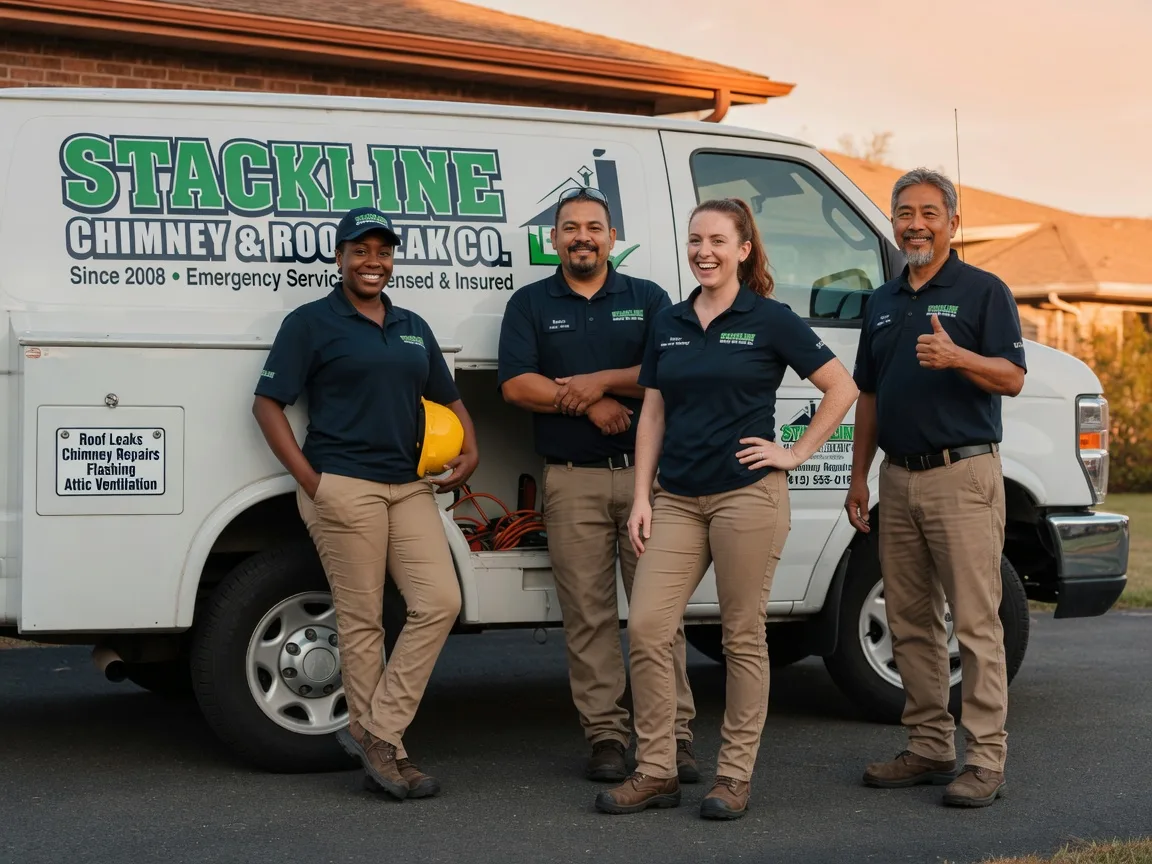 Chimney flashing repair company in Jeromesville, OH